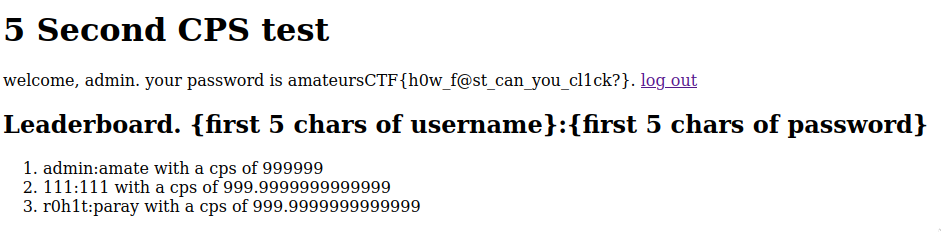 screen shot of flag on cps